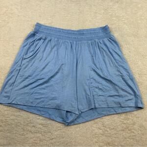 Jane and Bleecker Sky Blue Lounge Shorts Casual Summer Comfort Loungewear